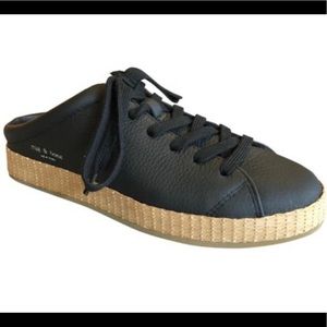 Rag &Bone RB1 Black Mules40 EUC!